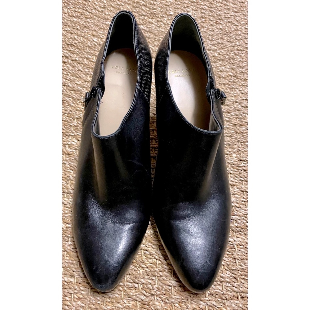 Cole Haan Black Ankle Booties Size 9